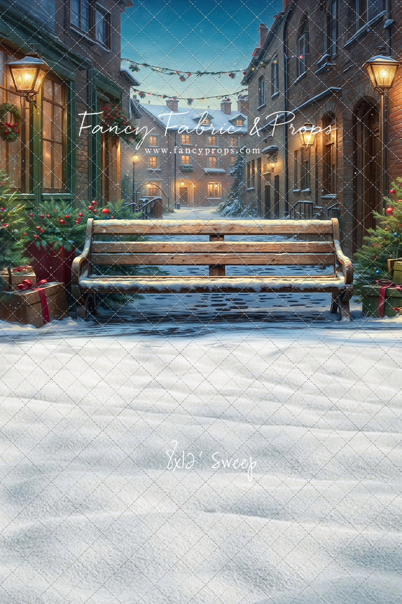 Festive Holiday Avenue - with Sweep Option