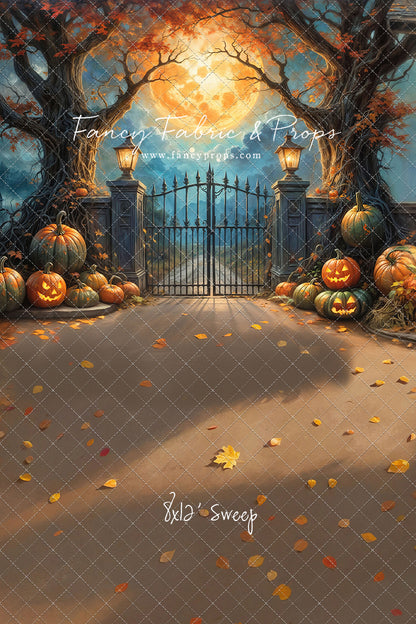 Halloween Lantern Lane - With Sweep Option