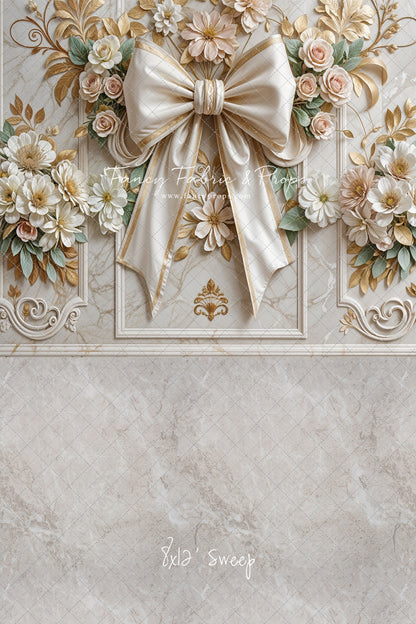 Ivory Luxe - With Sweep Option