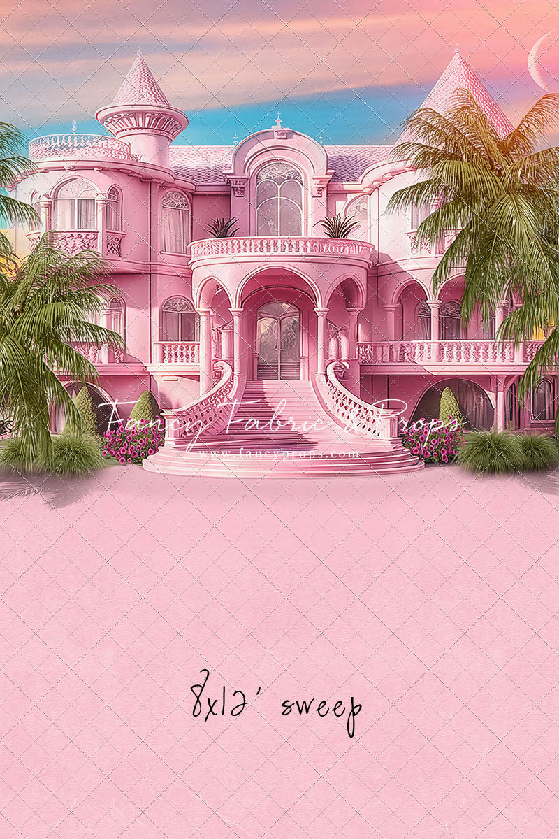 Magical Mansion- Pink Floor Option - With Sweep Option – Fancy Fabric &  Props