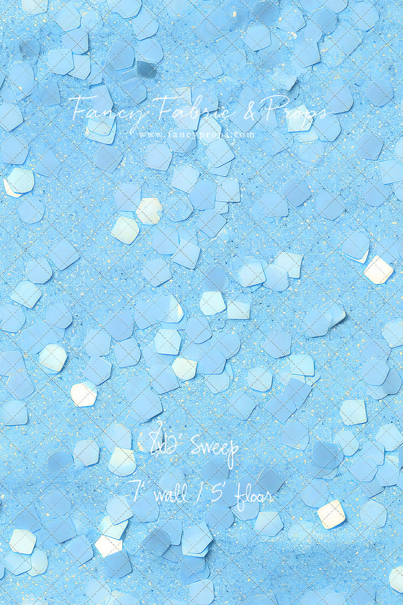 Power Blue Confetti