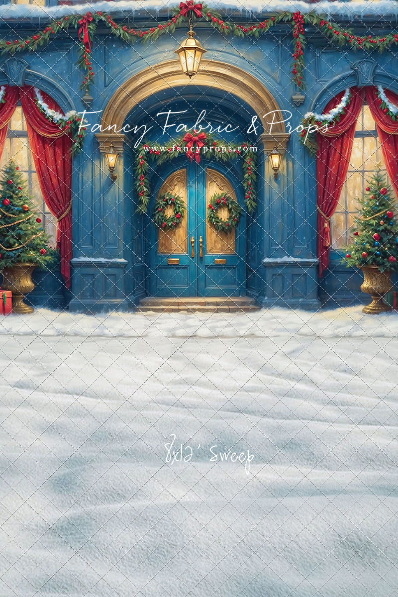 Sapphire Holiday Elegance - With Sweep Option