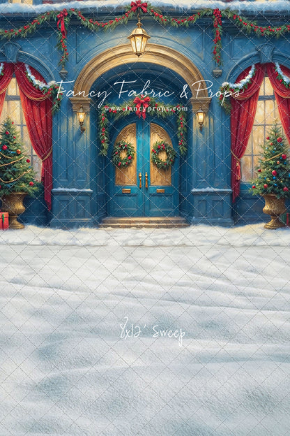 Sapphire Holiday Elegance - With Sweep Option