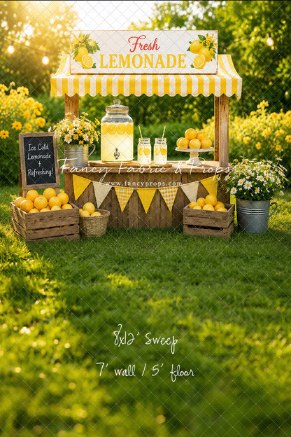 Sunny Days Lemonade Stand - With Sweep Option