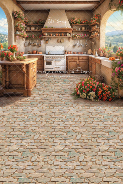 Tuscan Kitchen- With Sweep Option