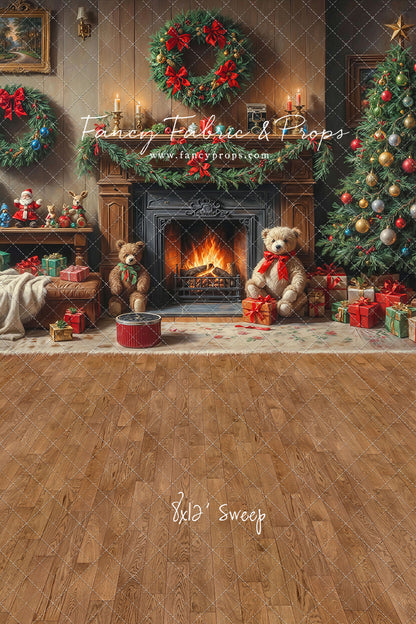 Warm Christmas Corner - With Sweep Option