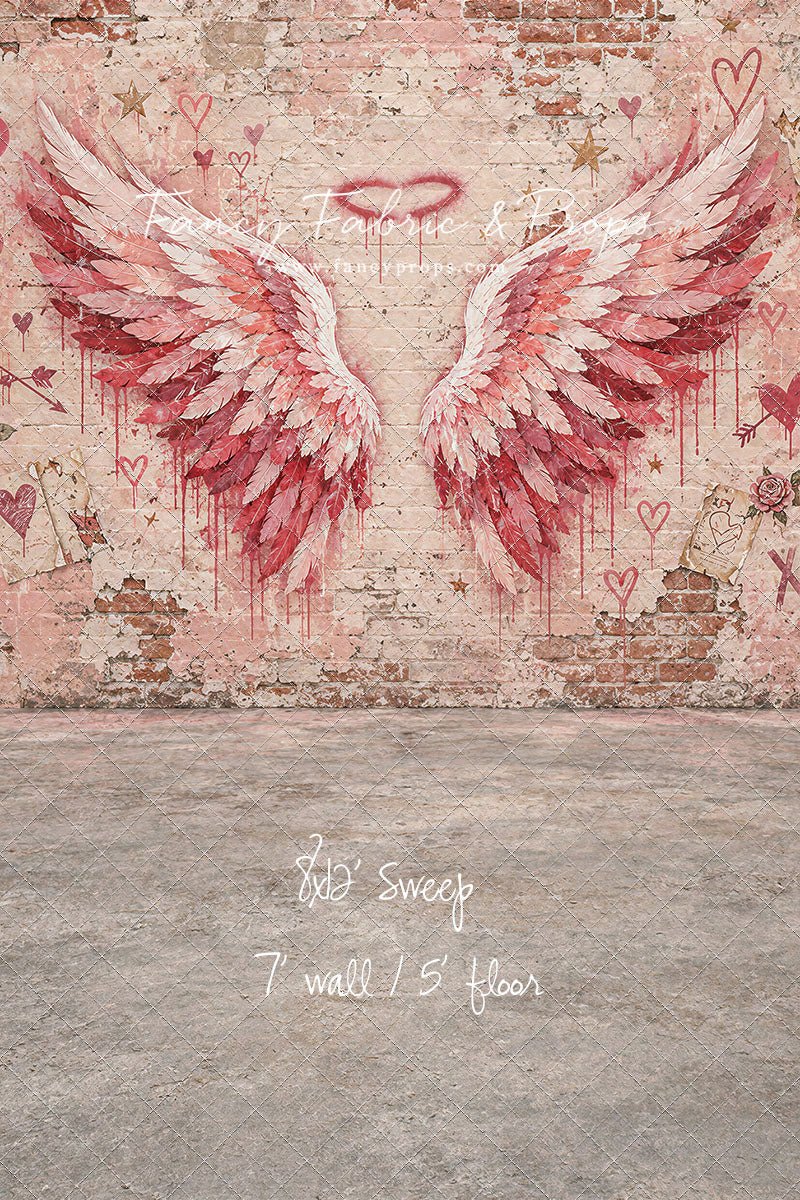 Angel Wing Mural - With Sweep Option