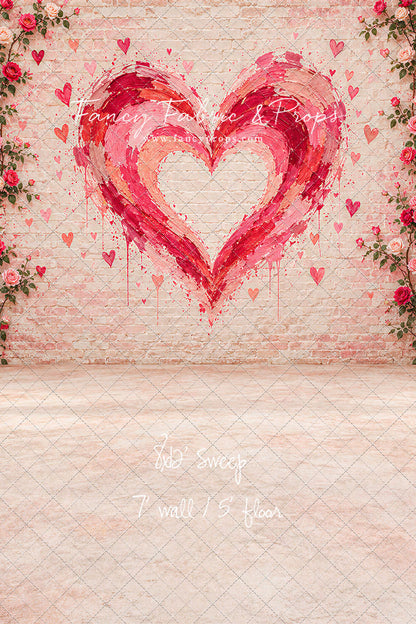 Brushstrokes of Love - With Sweep Option