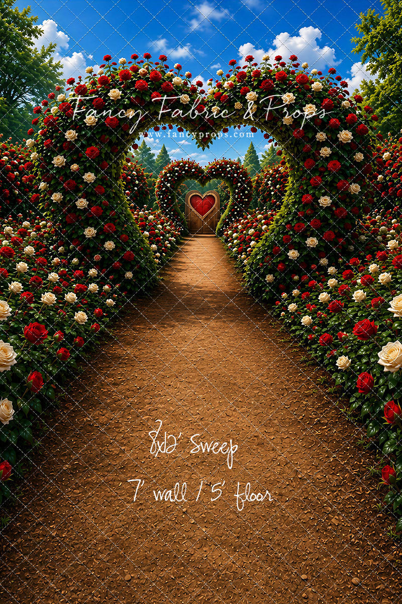 Heart Shaped Garden - With Sweep Option