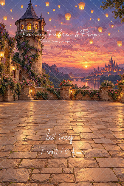 Lantern Festival Terrace - With Sweep Option