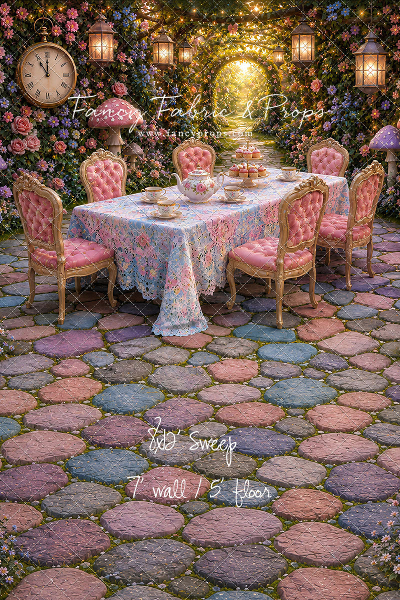 Pastel Tea Party - With Sweep Option