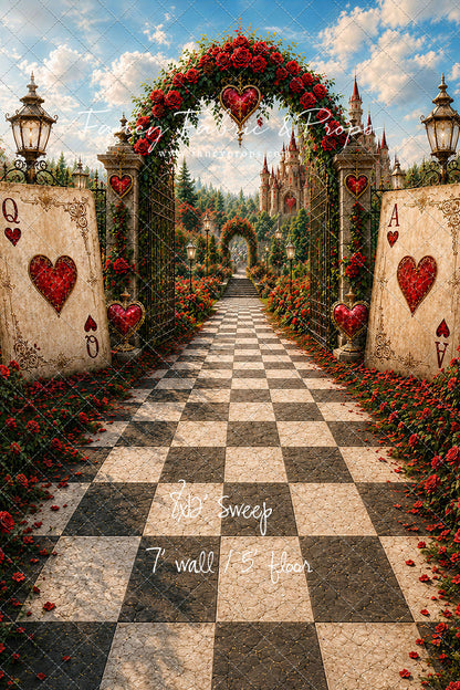 Queen of Hearts Castle Entry - With Sweep Option