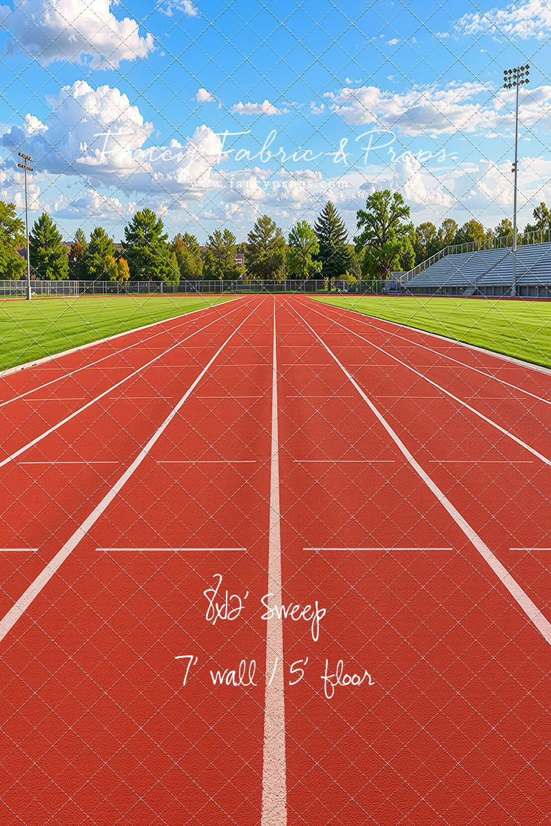 Track & Field Starting Line - With Sweep Option