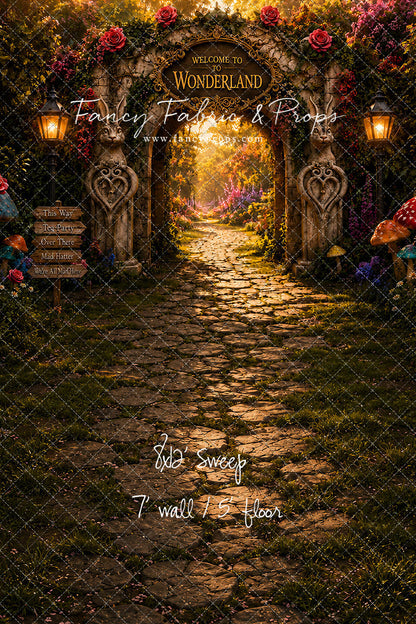 Wonderland Rabbit Way - With Sweep Option