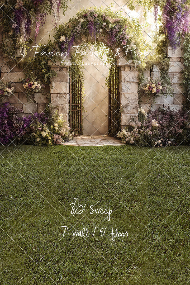 Amethyst Garden Gate - With Sweep Option