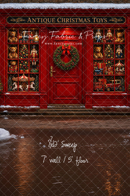 Antique Christmas Toy Store - with Sweep Option