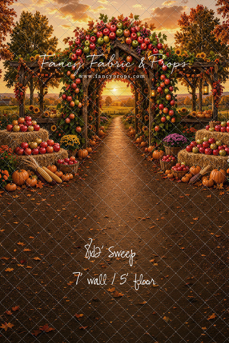 Apple Arbor Blossoms - with Sweep Option