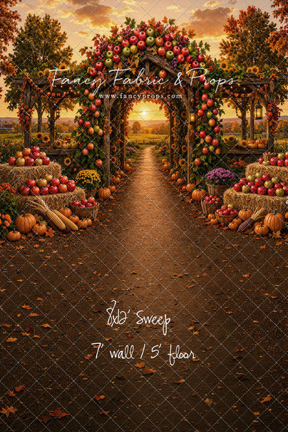 Apple Arbor Blossoms - with Sweep Option