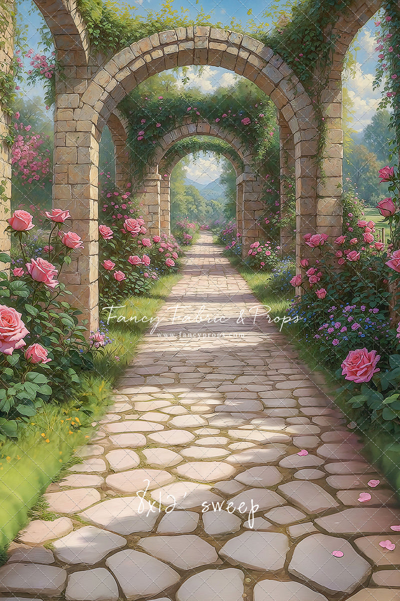Arcadian Rose Gate - With Sweep Option