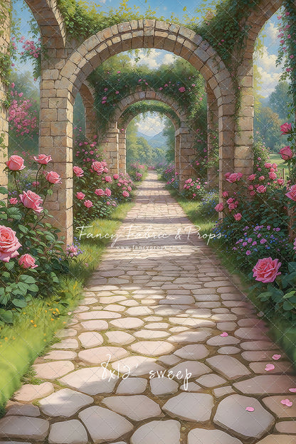 Arcadian Rose Gate - With Sweep Option