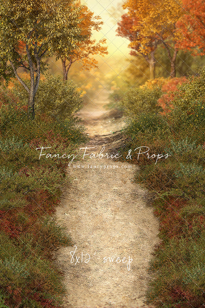 Autumn Forest Path - With Sweep Option