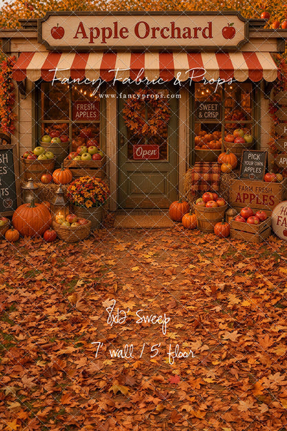Autumn Orchard Shop - with Sweep Option