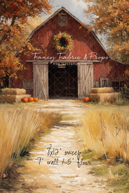 Autumn At Red Oak Farm - with Sweep Option