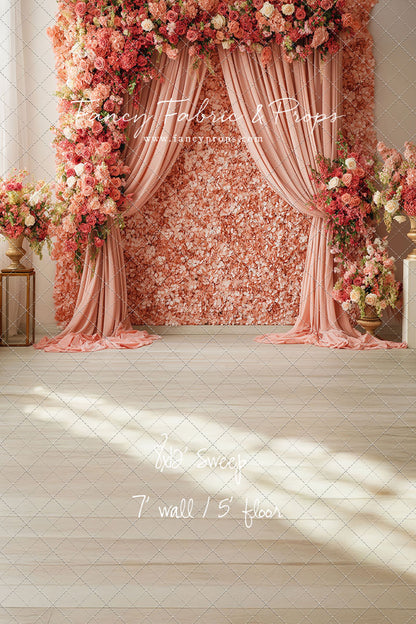 Blooming Flower Wall - With Sweep Option