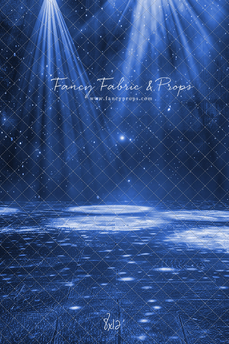 Blue Stage Lights - Sweep Sizes Only