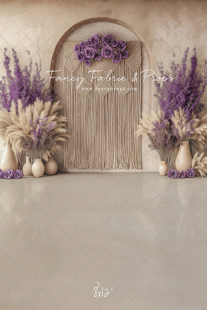 Bohemian Lavender Rose - With Sweep Option