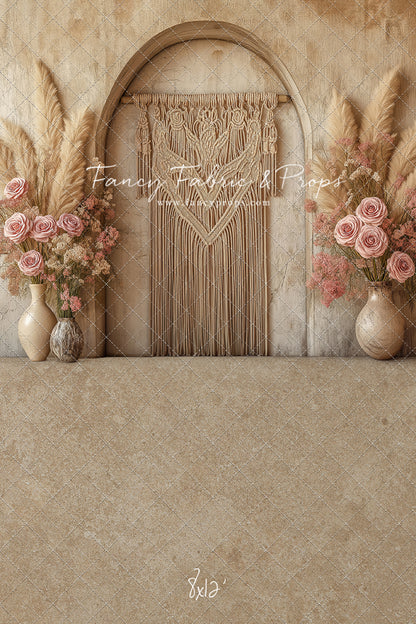 Bohemian Rose - With Sweep Option