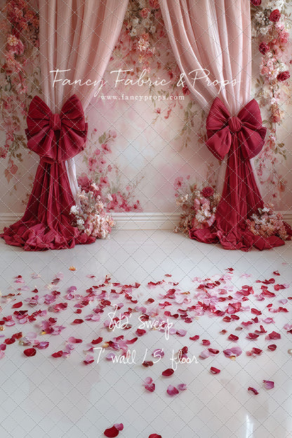 Bowtied Valentine - With Sweep Option