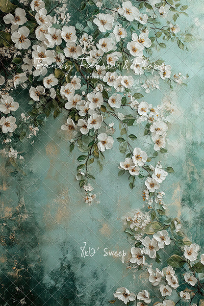 Cascading Gardenias