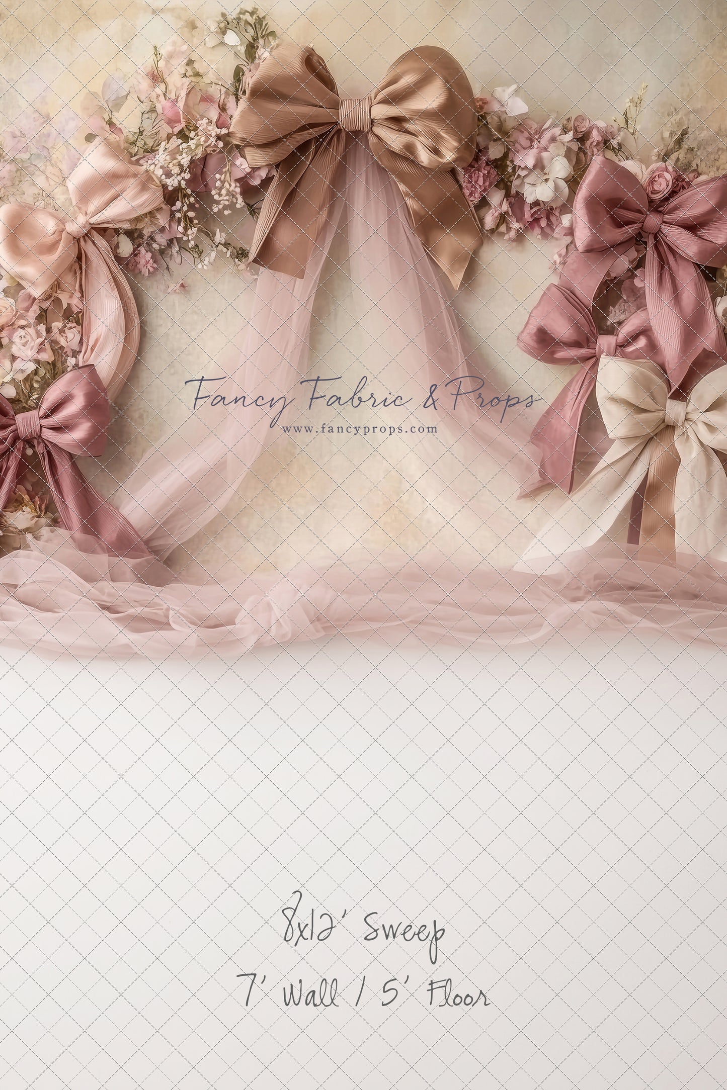 Champagne Rose Whimsy - With Sweep Option