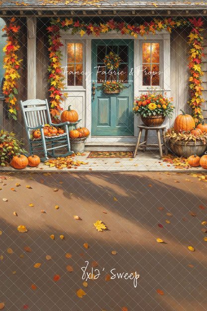Charming Autumn Porch - With Sweep Option