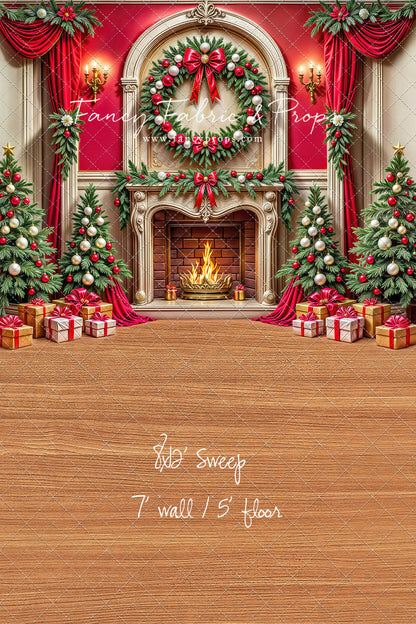 Chestnut & Crimson - with Sweep Option