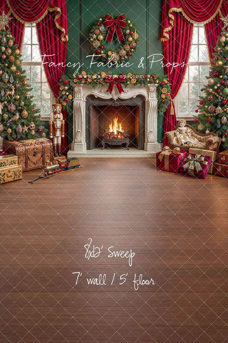 A Christmas Keepsake Parlor - with Sweep Option