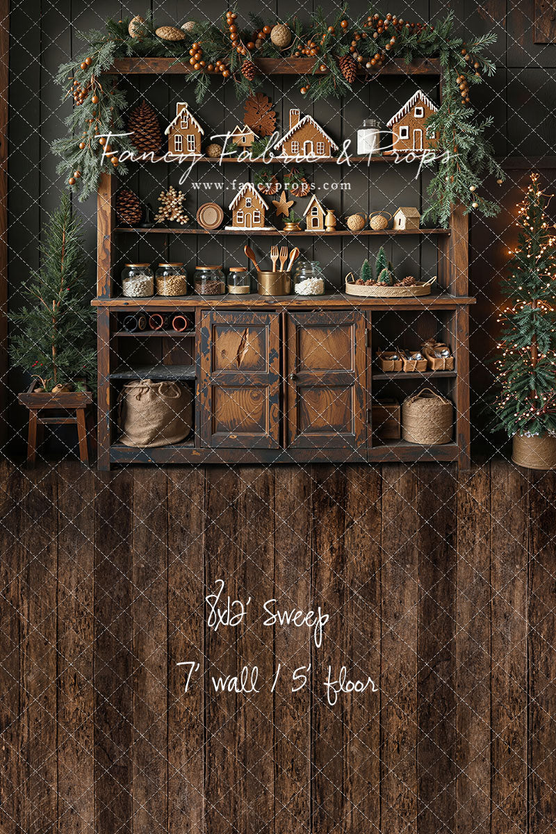 Christmas Kitchen Charm - With Sweep Option