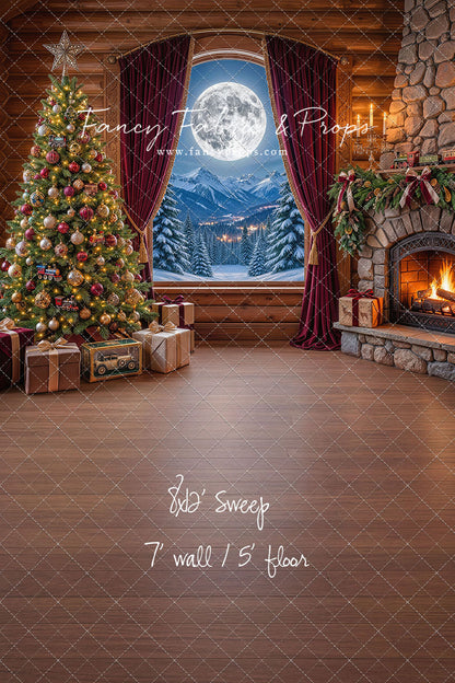 Christmas Moon - With Sweep Option