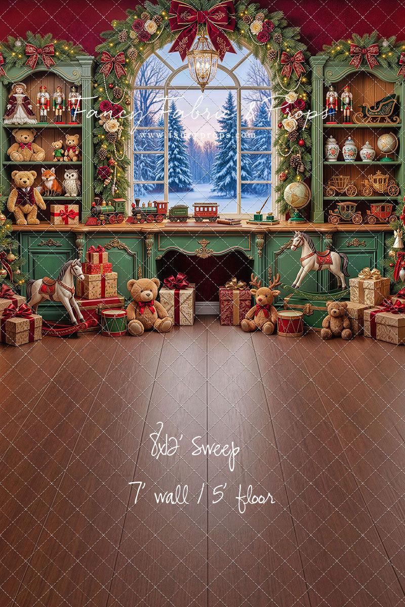 Christmas Toy Cabinet - with Sweep Option