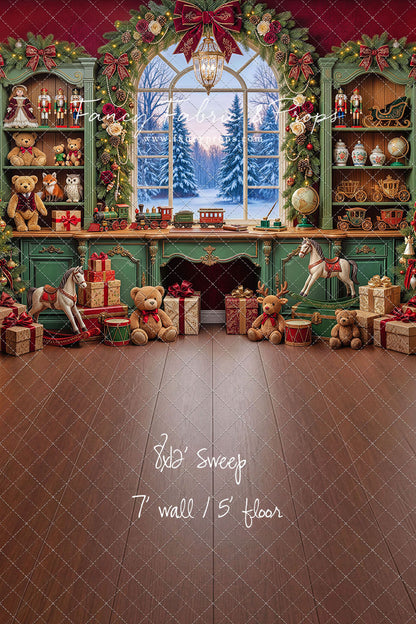 Christmas Toy Cabinet - with Sweep Option