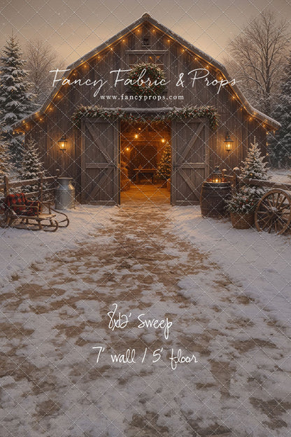 Christmas In The Timber Barn - with Sweep Option
