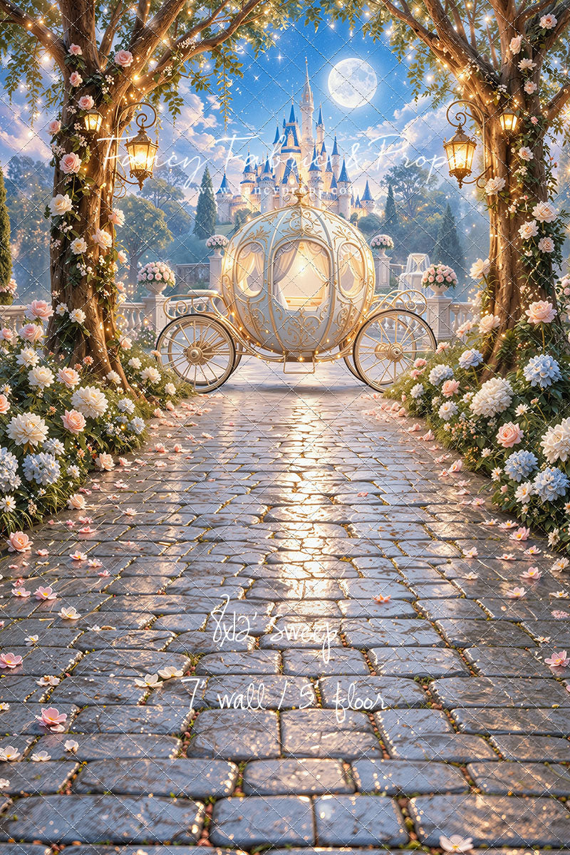 Cinderella's Carriage Castle - With Sweep Option