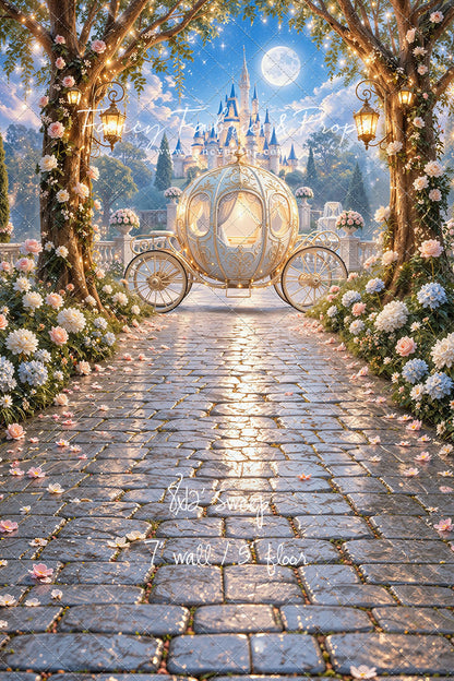 Cinderella's Carriage Castle - With Sweep Option