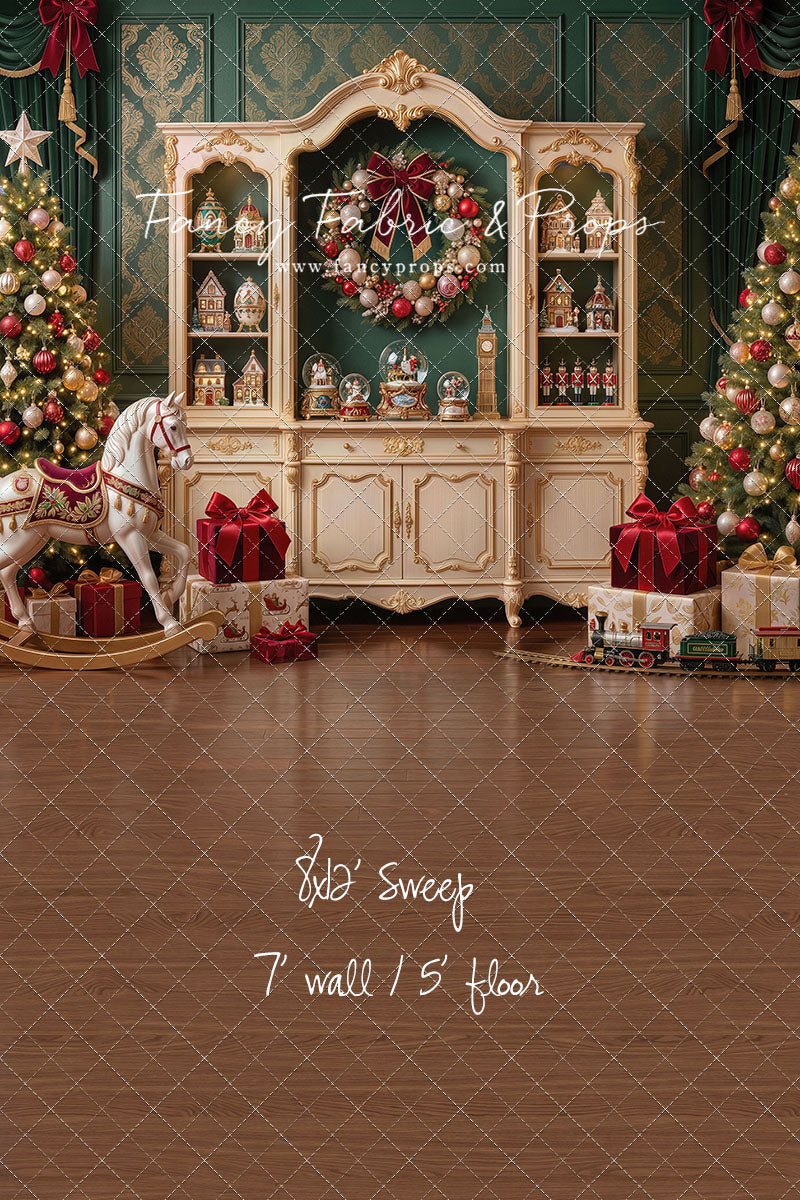 Classic Christmas Cabinet - With Sweep Option