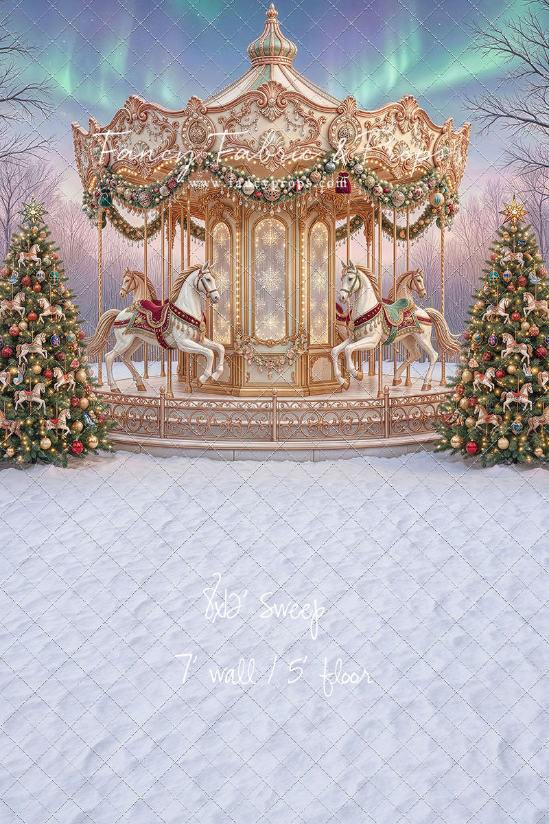 Classic Christmas Carousel - With Sweep Option