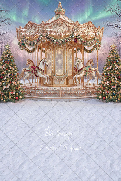 Classic Christmas Carousel - With Sweep Option