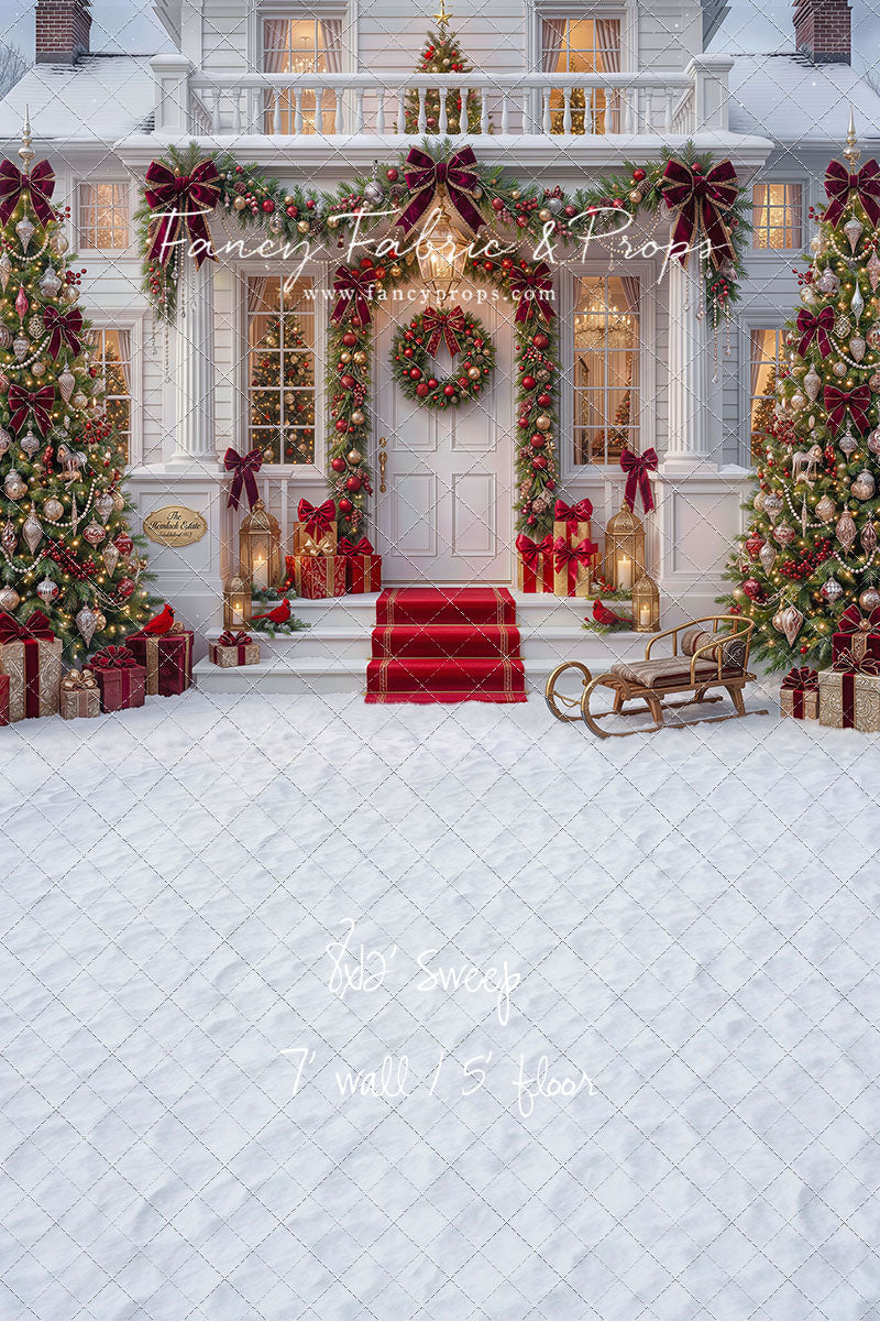 Classic Christmas House - With Sweep Option