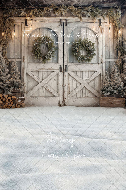 Classic Winter Barn - with Sweep Option