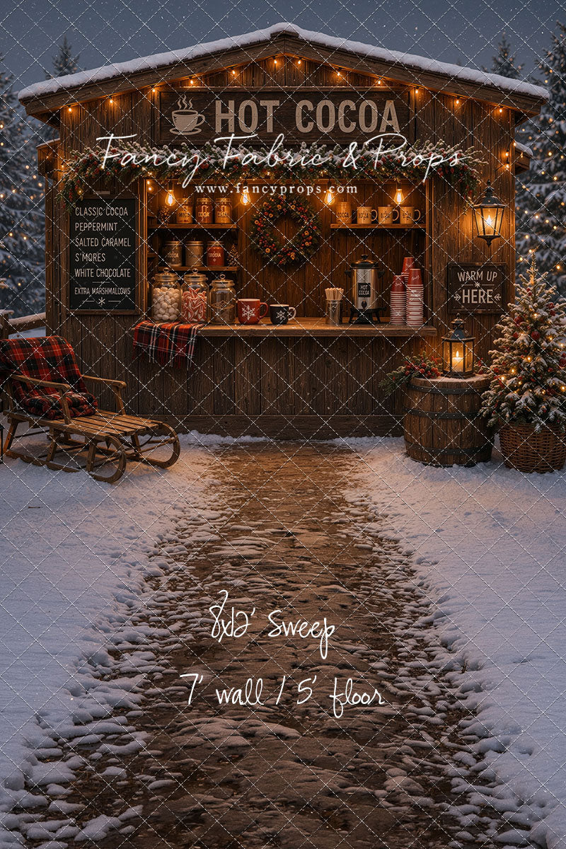 Cocoa Stand Holiday - With Sweep Option
